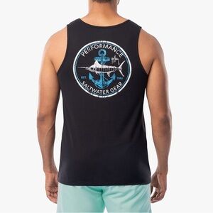 Guy Harvey Saltwater Collection Graphic Tank Top